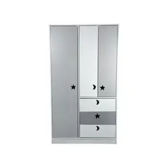 MUEBLES KIDS - Closet 3 puertas , 3 cajones