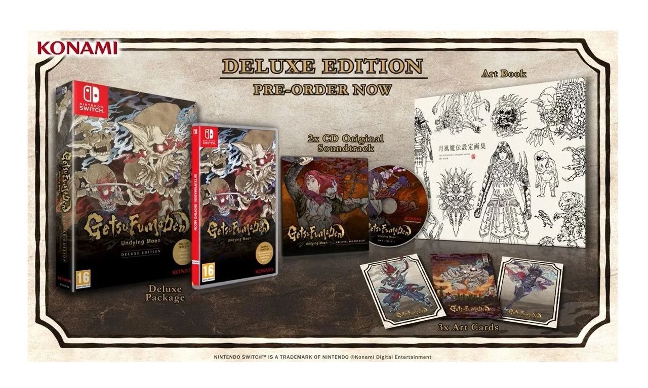 NINTENDO GetsuFumaDen Undying Moon Deluxe Ed EU- Switch- Sniper