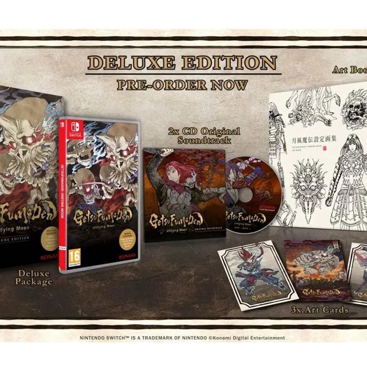 NINTENDO - GetsuFumaDen Undying Moon Deluxe Ed EU- Switch- Sniper