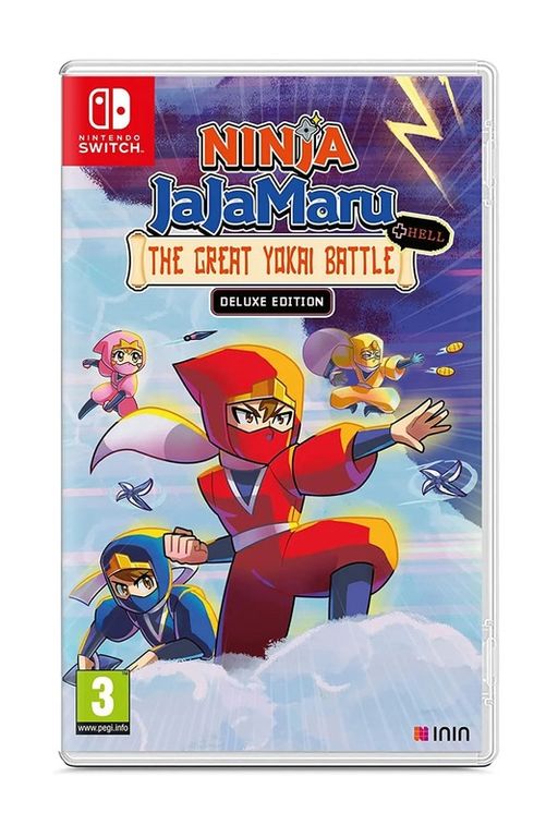 NINTENDO Ninja JaJaMaru The Great Yokai Battle Hell Deluxe Ed EU- NSW