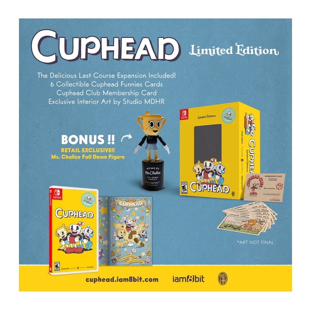 NINTENDO - Cuphead Limited Edition - Switch Físico - Sniper