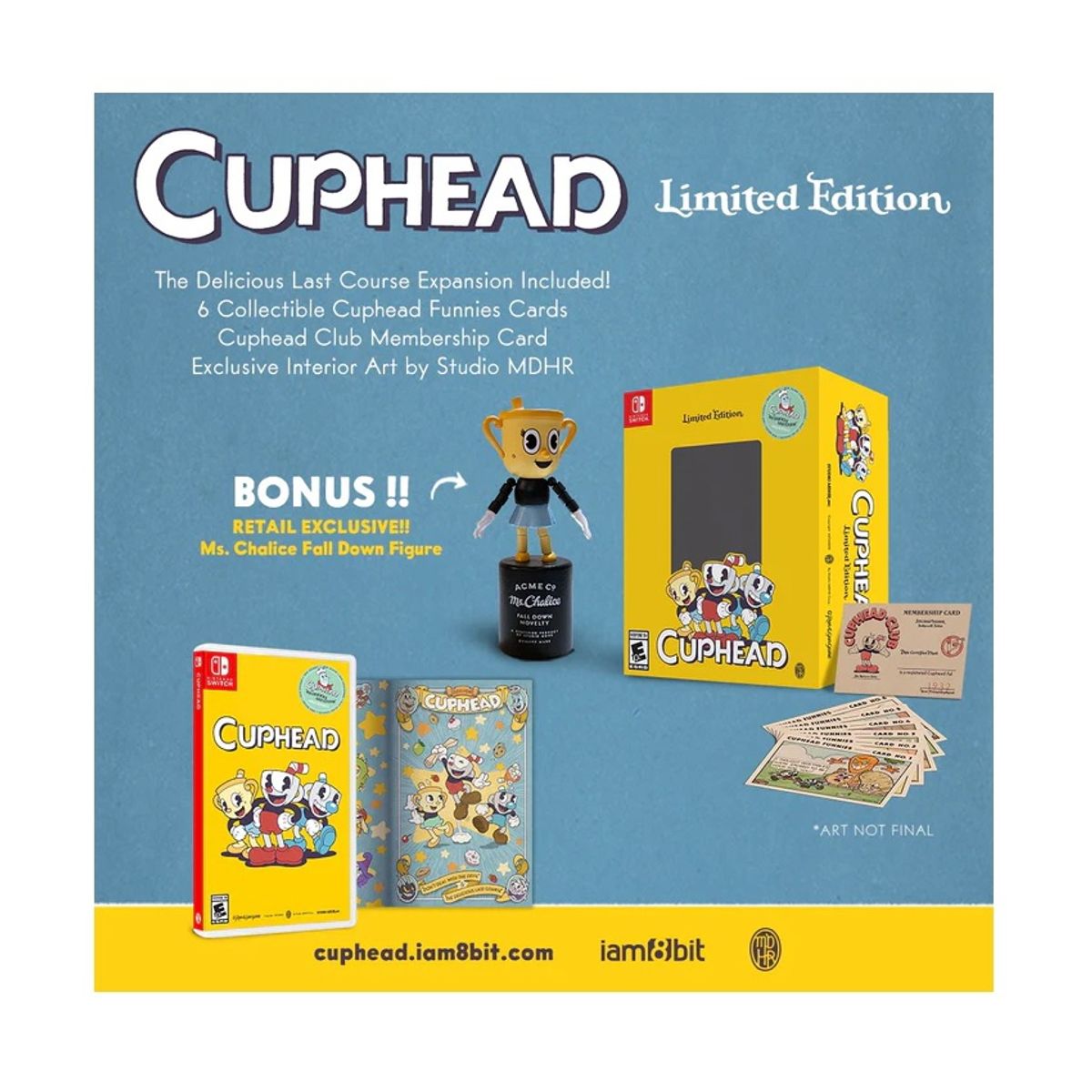 NINTENDO - Cuphead Limited Edition - Switch Físico - Sniper