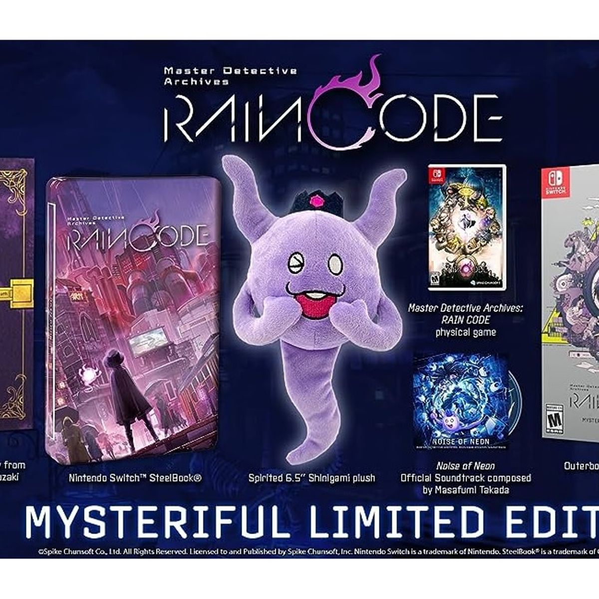 NINTENDO - MDA Rain Code Mysteriful Limited Ed-Switch Físico- Sniper