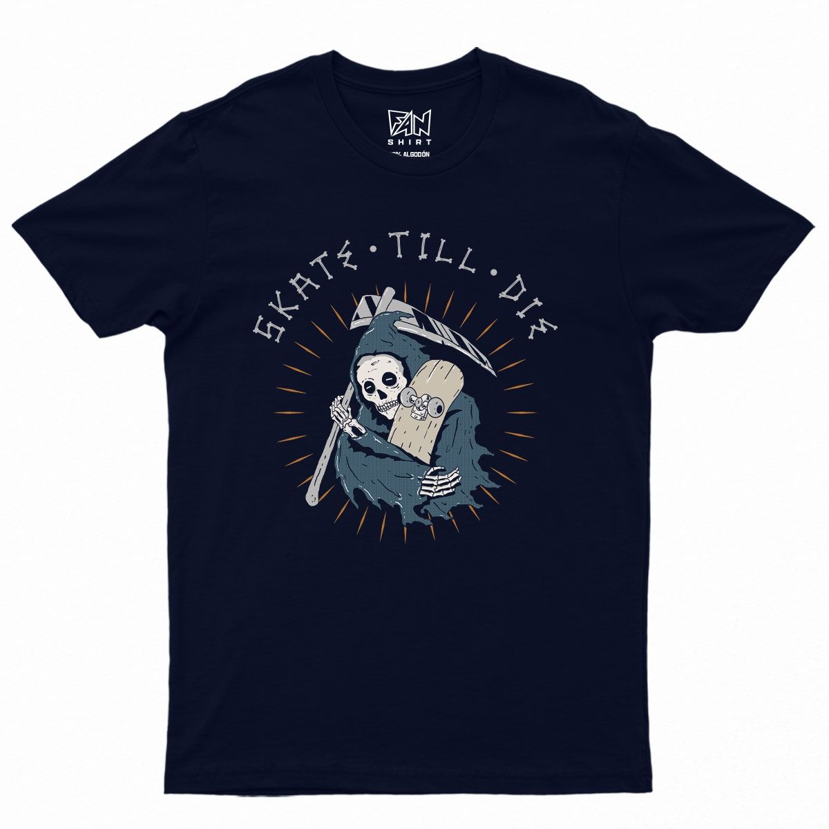 GENERICO - Polera Niño FANShirt Niño Bagú Skate Till Die 177 M/Corta