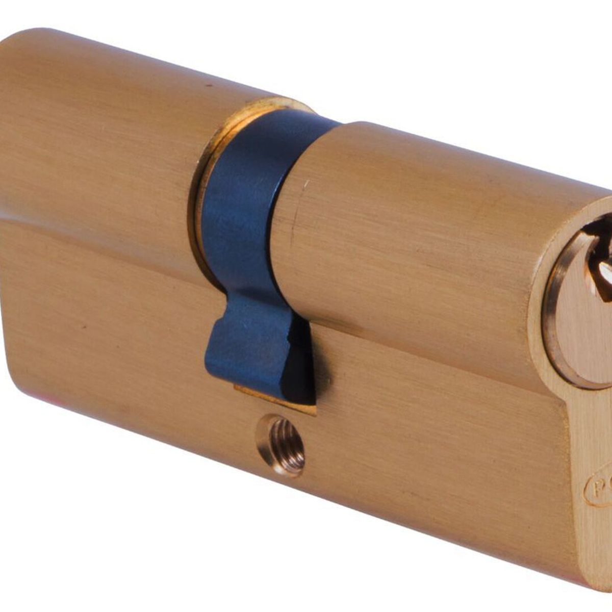 GENERICO - Cerradura De Seguridad Cilindro Puerta 70mm 3 Llaves Dorada