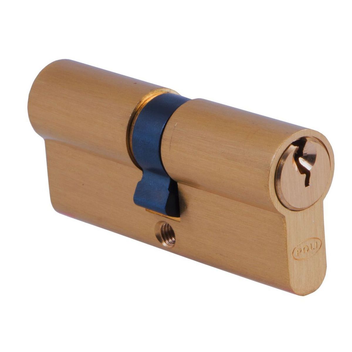 GENERICO - Cerradura De Seguridad Cilindro Puerta 70mm 3 Llaves Dorada