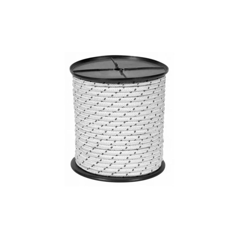 MOHICAN - CUERDAS DE MULTIFIL BLANCO+NEGRO CARRETE 8 MM X 300 MT