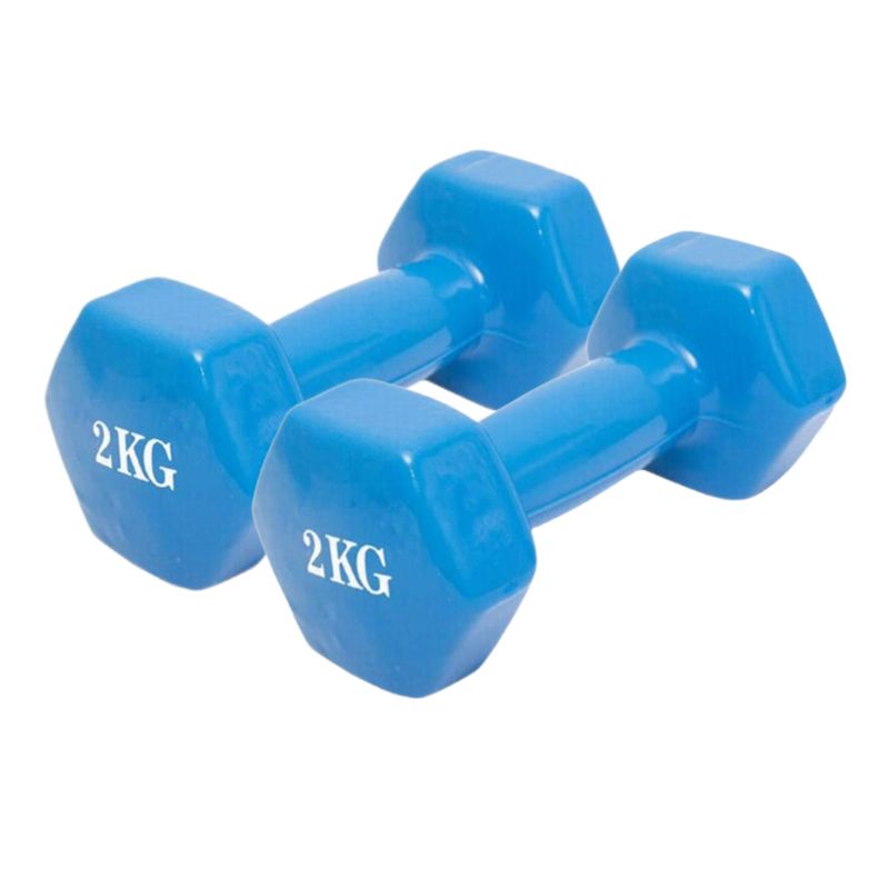 GENERICO - Pack 2 Mancuernas de 2 kilos C/U