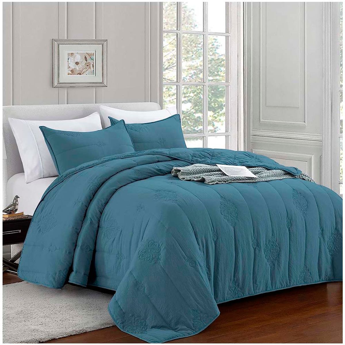 GENERICO - Cubrecama de Algodon MandalaA 2 plazas.