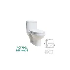 DECHAUS - Wc One Piece Párvulo Desc Piso Centro 20cms Act7001