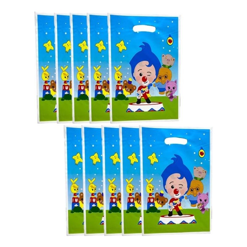 GENERICO - 10 Bolsas Para Piñata Plim Plim Bolsas Para Dulces Piñata