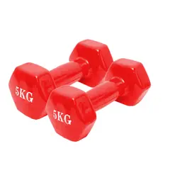 GENERICO - Pack 2 Mancuernas de 5 Kilos C/U