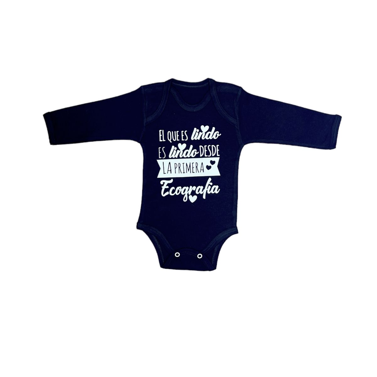 GENERICO - body bebe el que es lindo es lindo desde la primera ecografia