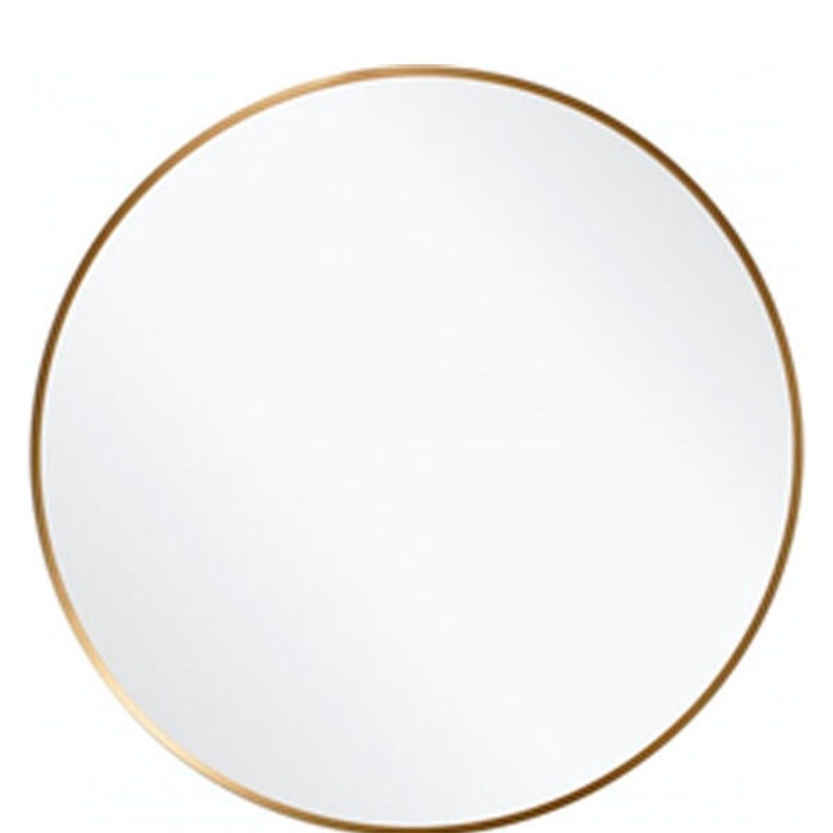 VGO - Espejo cIrcular metalico dorado