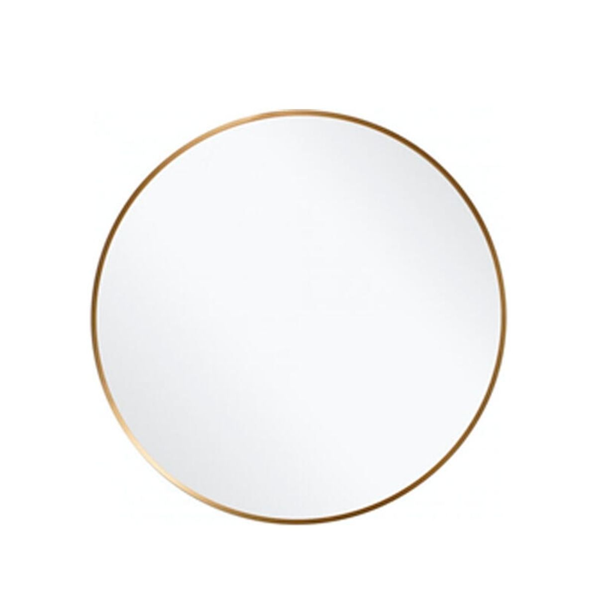 VGO - Espejo cIrcular metalico dorado