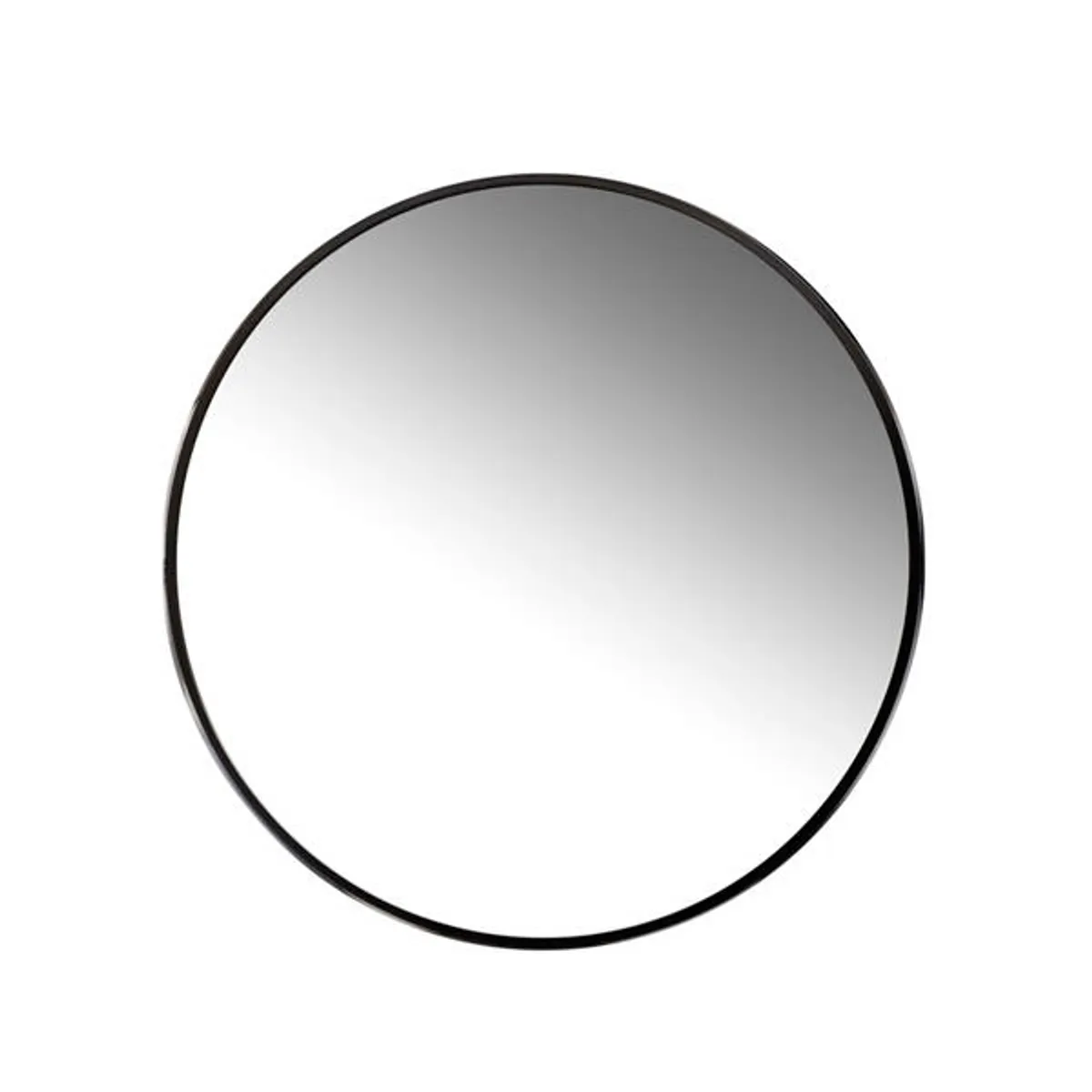 VGO - Espejo circular metalico negro