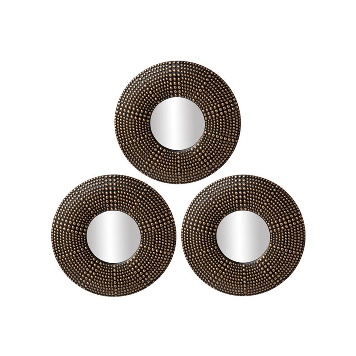 VGO - Set de 3 espejos para colgar