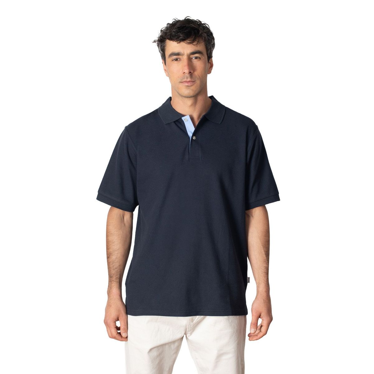 INDUSBORD - Polera Piqué Sail Colletion Detalle Especial En Botonera Hombre Uv