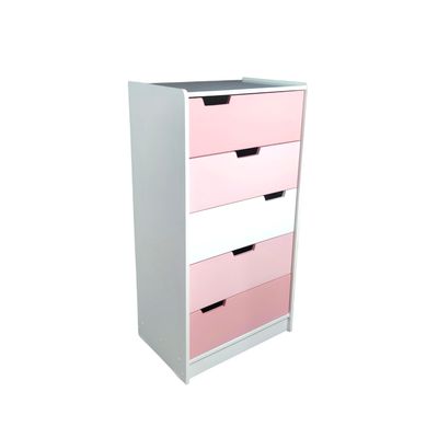 Imagen 2 del producto Cajonera de 5 cajones rosa kandoo