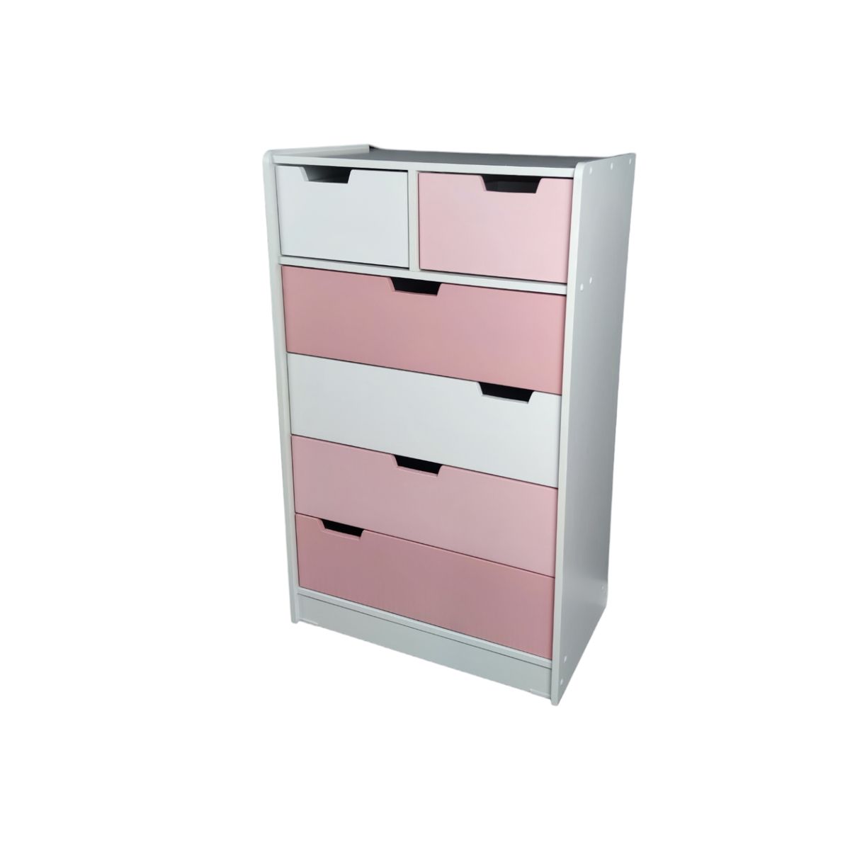 MUEBLES KIDS - cajonera de 6 cajones rosa kandoo