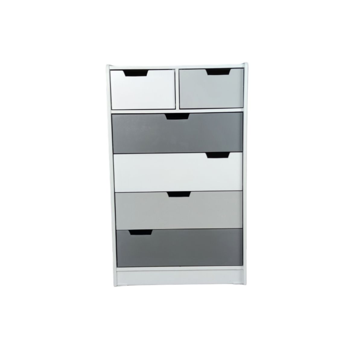 MUEBLES KIDS - Cajonera de 6 cajones gris kandoo