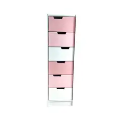 MUEBLES KIDS - Cajonera SLIM 6 cajones