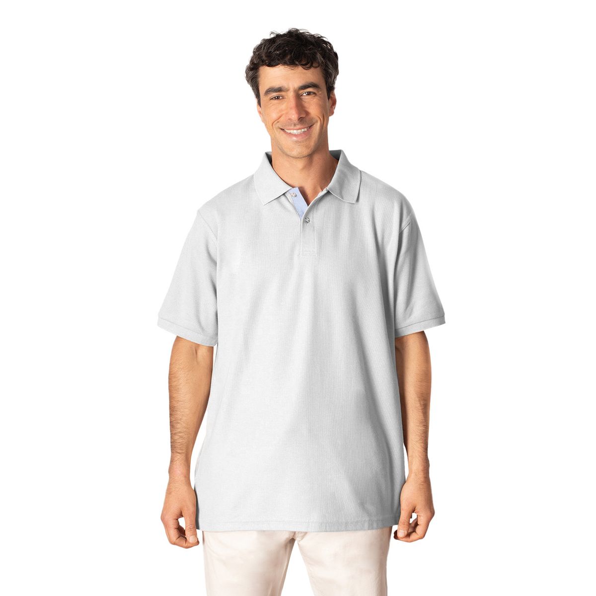 INDUSBORD - Polera Piqué Sail Colletion Detalle Especial En Botonera Hombre Uv