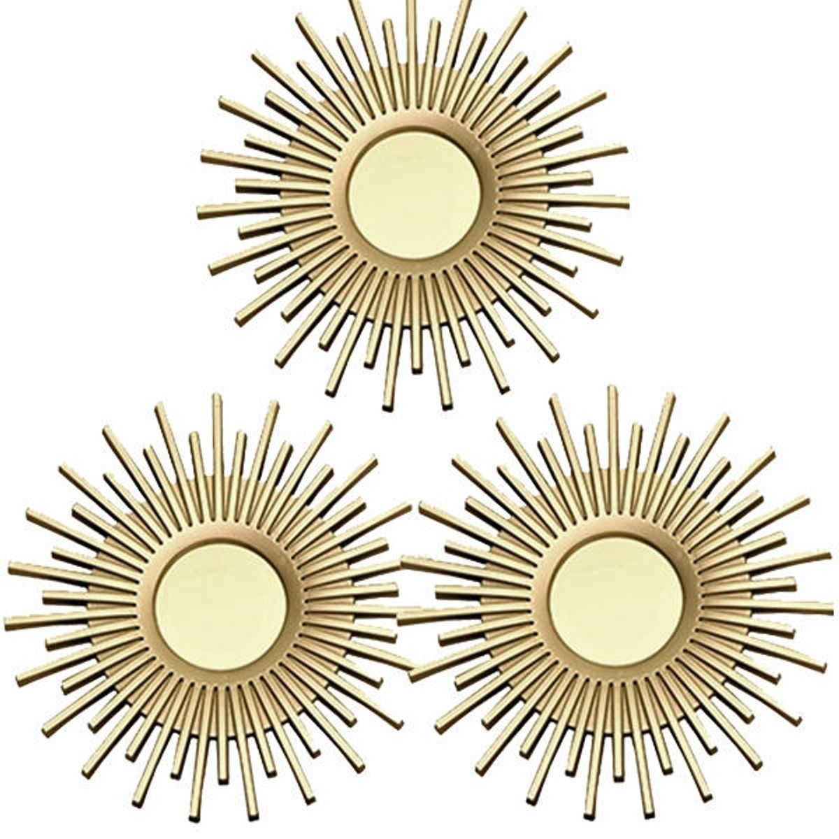 VGO - Set de 3 espejos para colgar