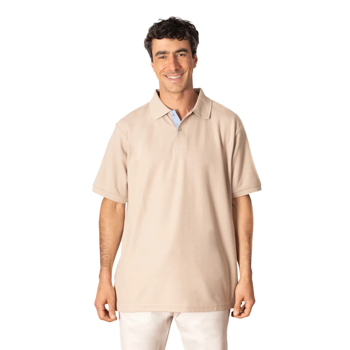 INDUSBORD - Polera Piqué Sail Colletion Detalle Especial En Botonera Hombre Uv