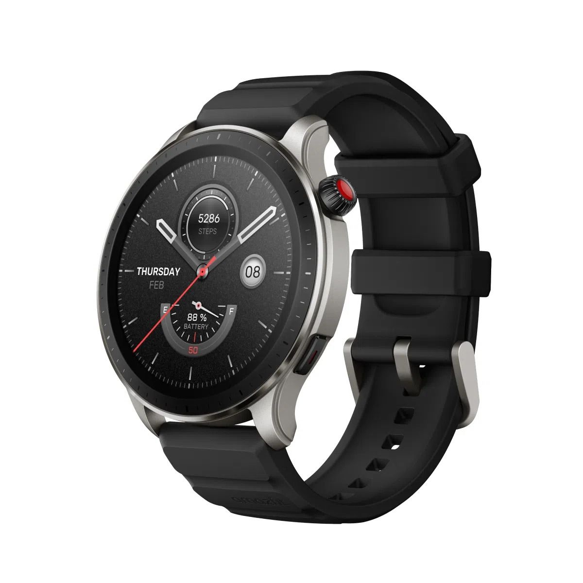 AMAZFIT - Smartwatch Reloj Inteligente Amazfit Gtr 4 Black Amoled Zepp.