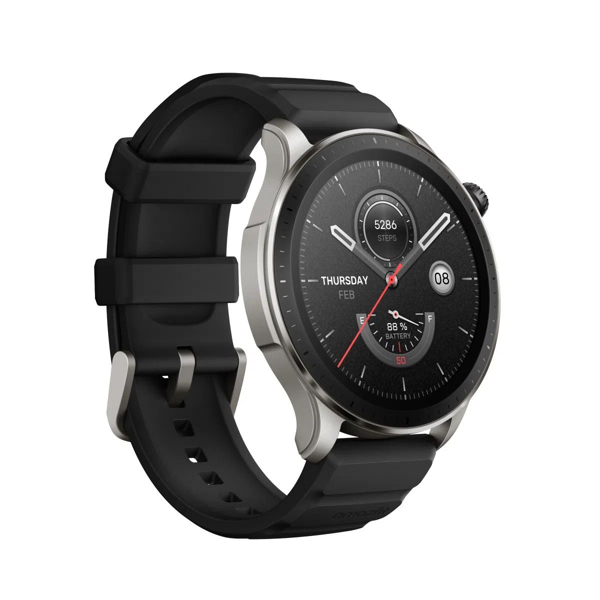 AMAZFIT - Smartwatch Reloj Inteligente Amazfit Gtr 4 Black Amoled Zepp.