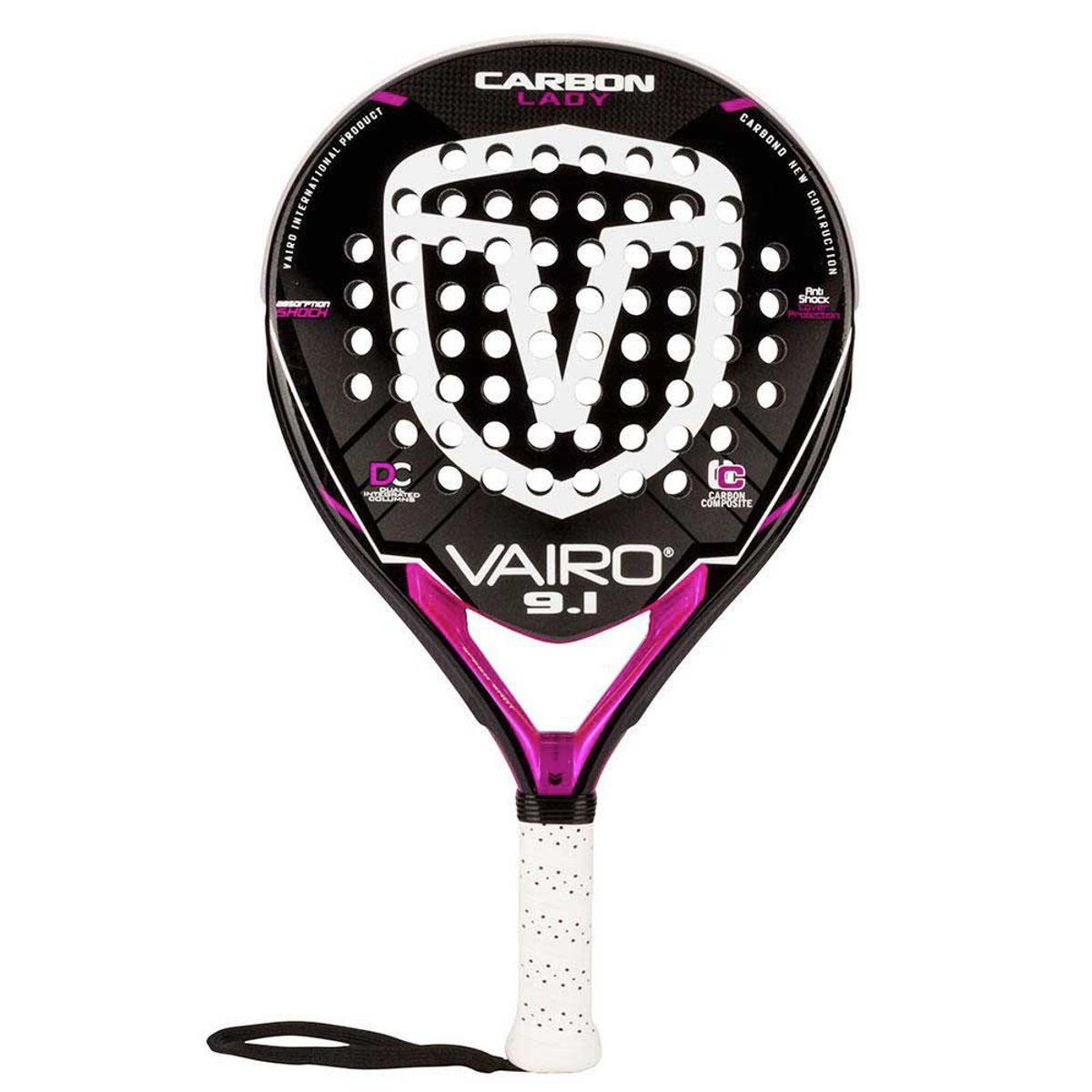 VAIRO - Pala de Padel Vairo Carbon Lady 9.1 + Funda