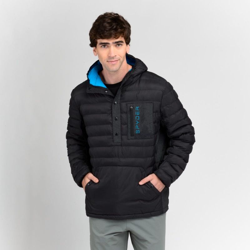 SPYDER - Parka Outdoor Hombre Spyder Speed Negra