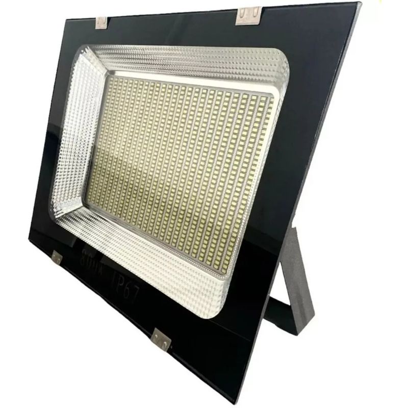 GENERICO - Foco Reflector 800w Ultra Plano Led Frio Resistente Al Agua