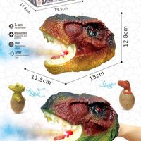 Juguete Tiranosaurio T-Rex Con Sonido - Luz Y Vapor