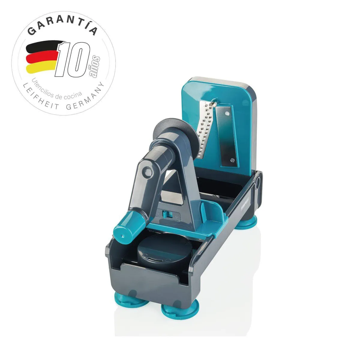 LEIFHEIT - Cortador de frutas y verduras en espiral de mesa