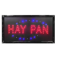 GENERICO - Letrero Led Signs Luminoso Aviso - Hay Pan
