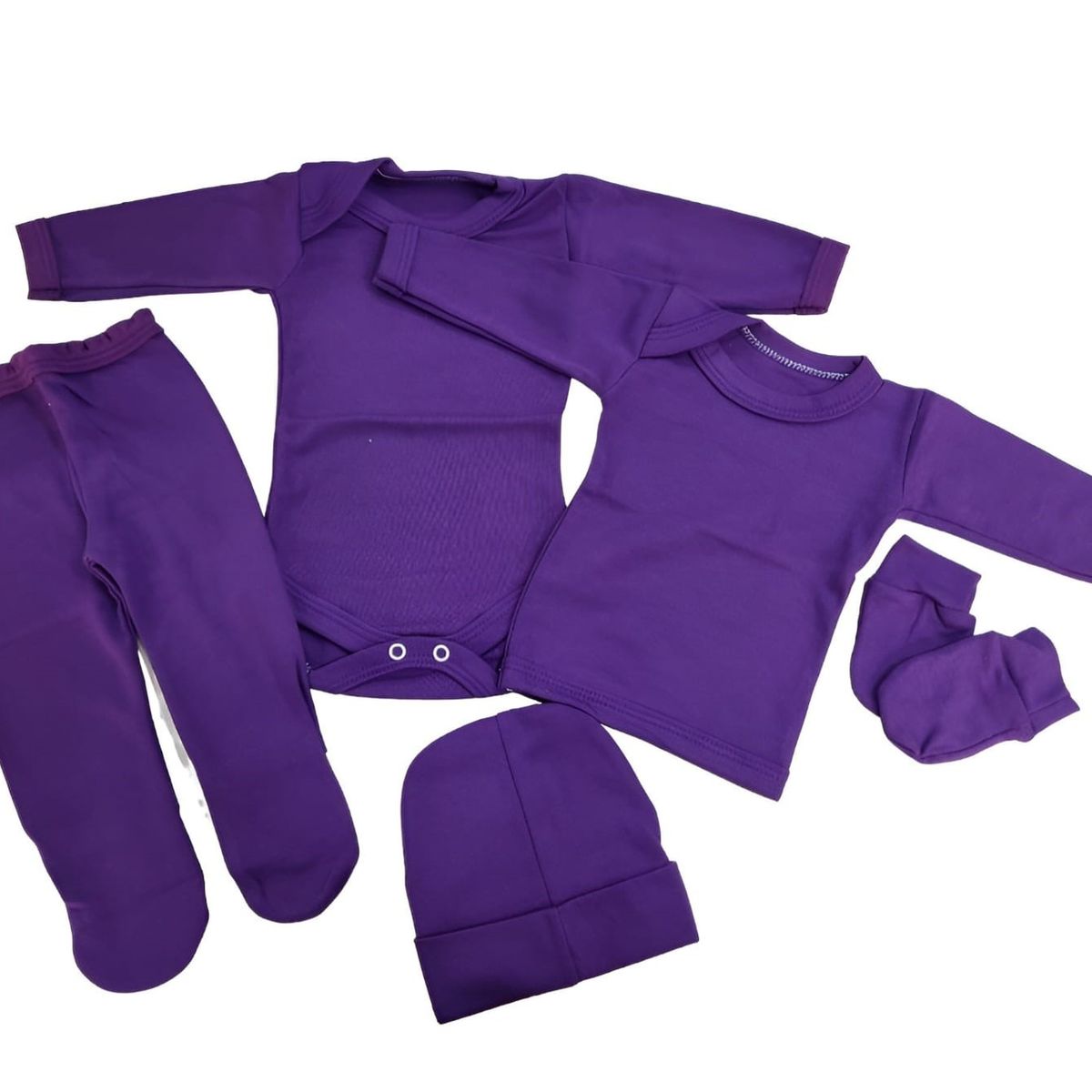 AGW - Pack 3 Ajuar Bebé Cítricos (niña). 15 Unidades