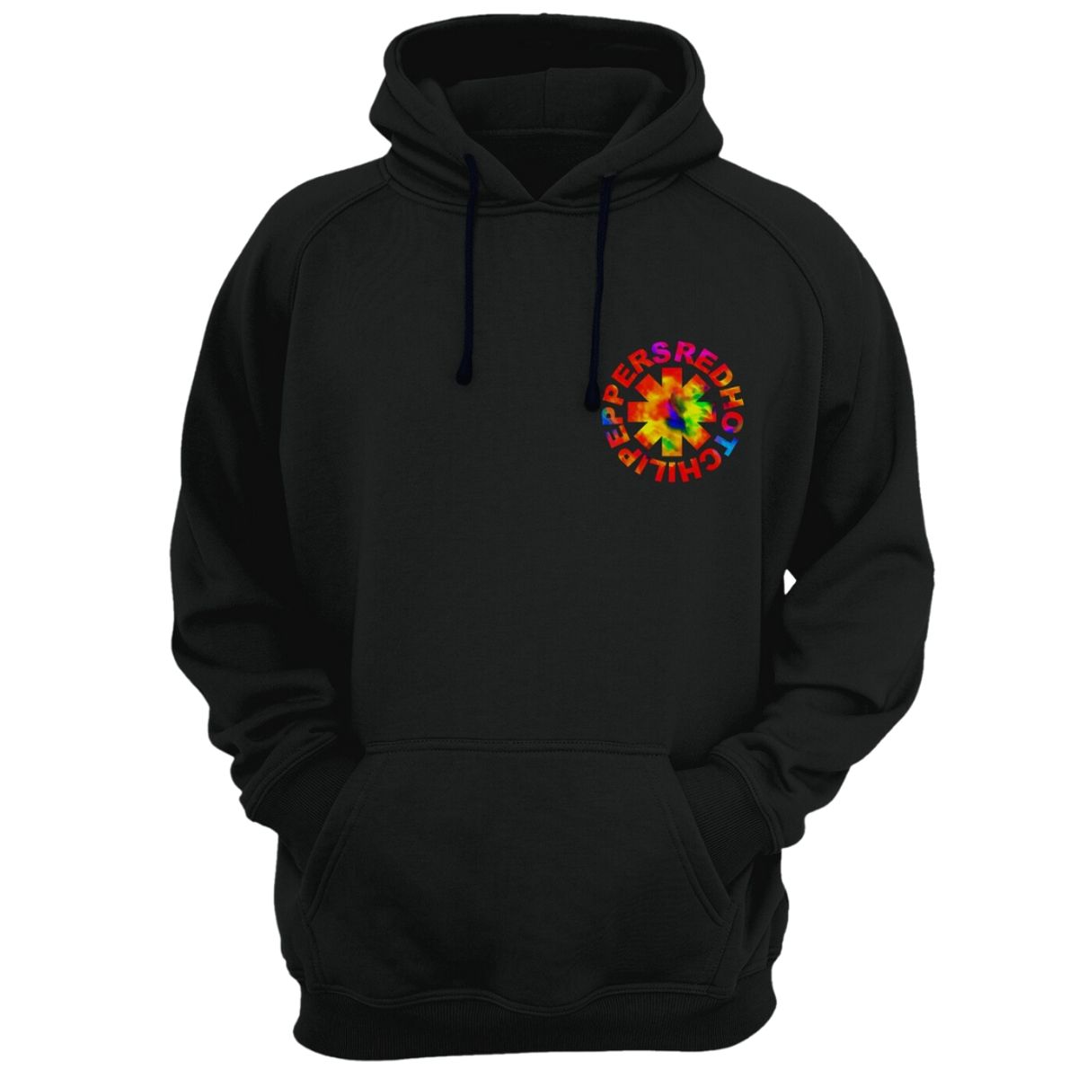 GENERICO - Polerón canguro con capucha estampado Red Hot chilli Peppers