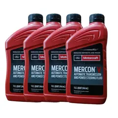 FORD - Aceite Atf Mercon V Motorcraft 946 ML. x 4 Unidades