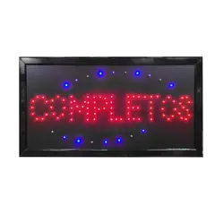 GENERICO - Letrero Led Signs Luminoso Aviso - COMPLETOS