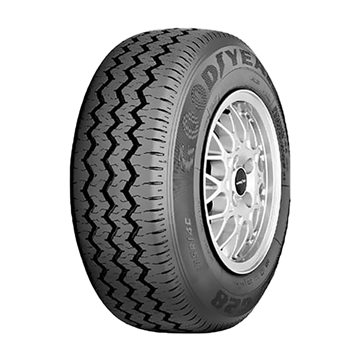 GOODYEAR - Neumatico GOODYEAR 155 R12 88N FLEXSTEEL G28