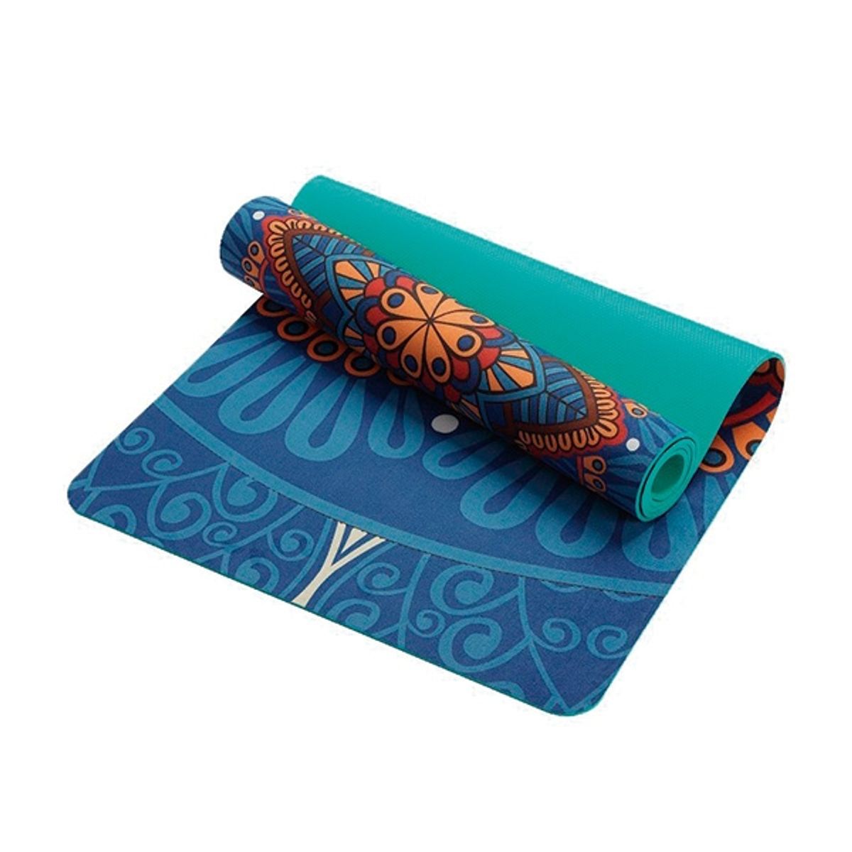 GENERICO - Mat de yoga tpe + Gamuza afelpada 5.5 mm – Diseño 304