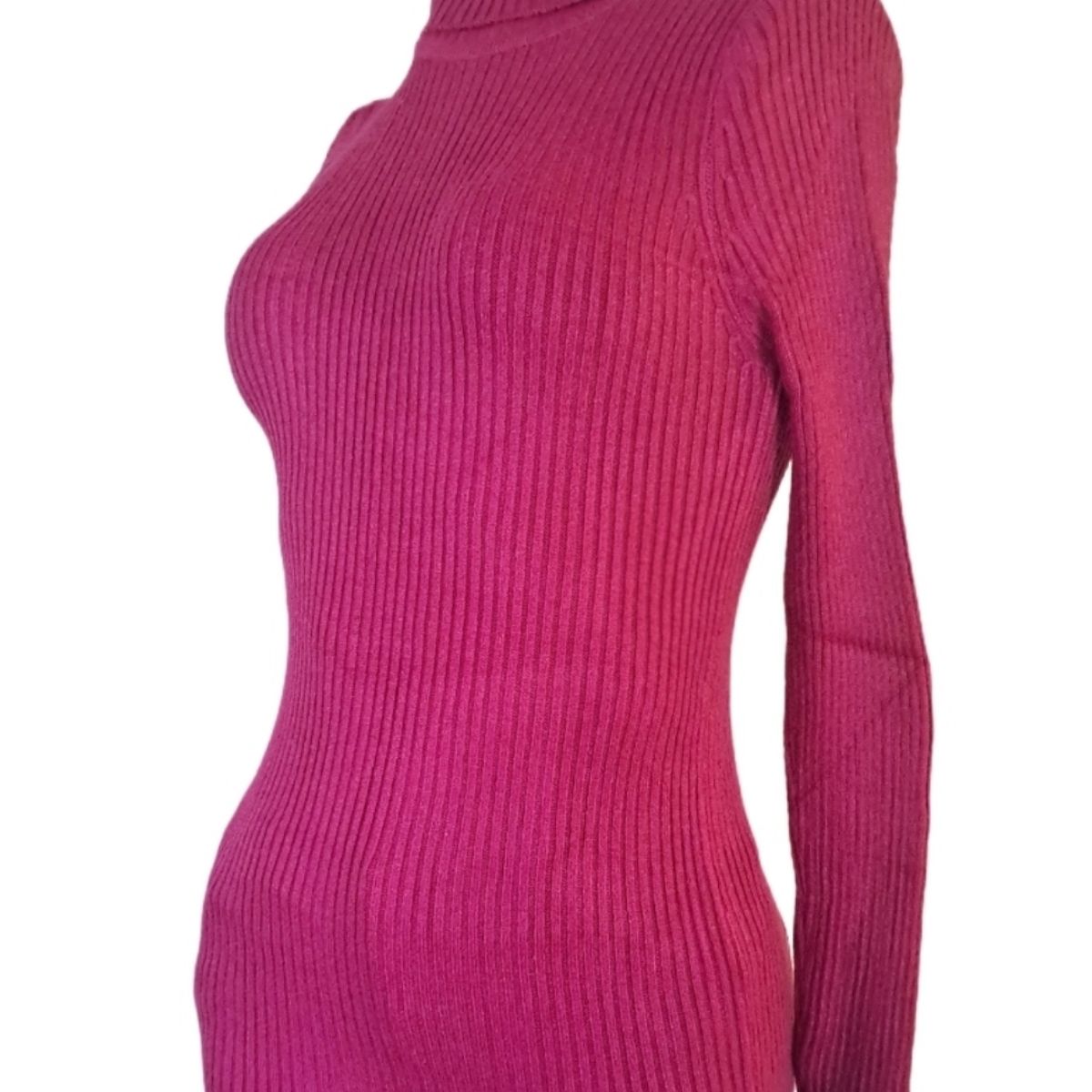 GENERICO - Beatle Chaleco Sweater clásico liso cuello doble otoñoinvierno