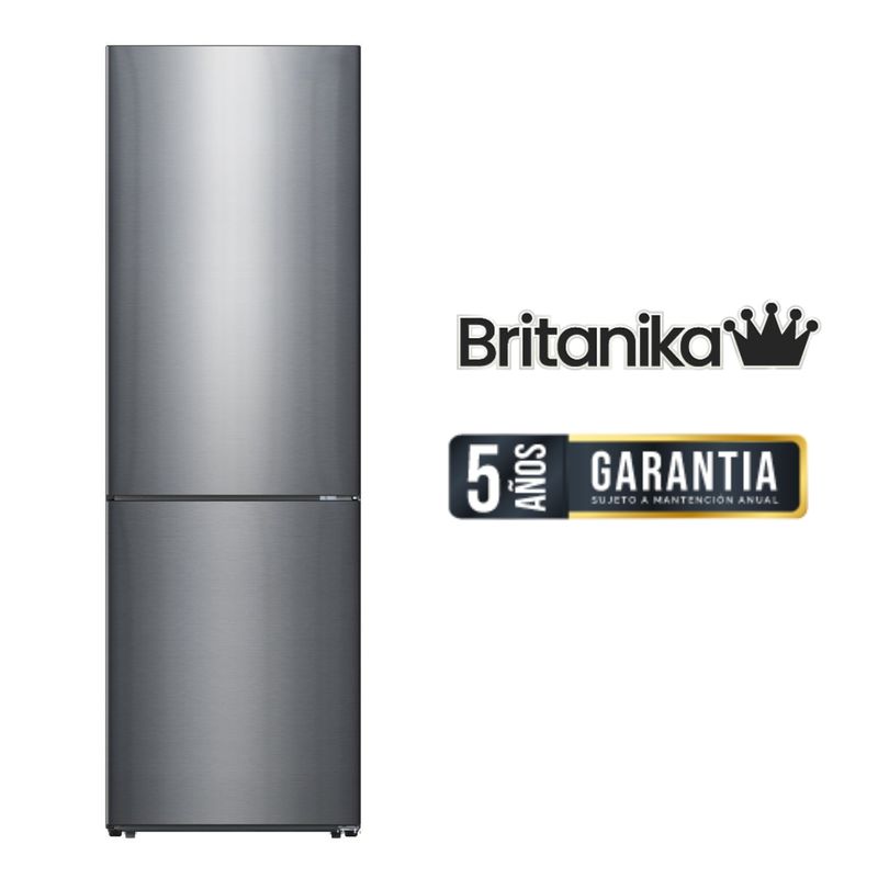 BRITANIKA - Refrigerador  Galanz  335 Lts Inox
