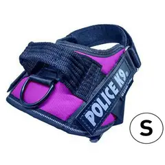 GENERICO - Arnés Para Perro Pequeño Police K9 Talla S - Purpura