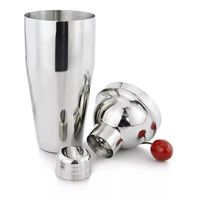 Vaso Coctelero Acero Inoxidable Tragos Coctel 500ml Bebidas