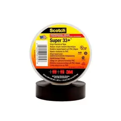 3M - Cinta Aisladora Super 33 3/4x20 Mts. Negra
