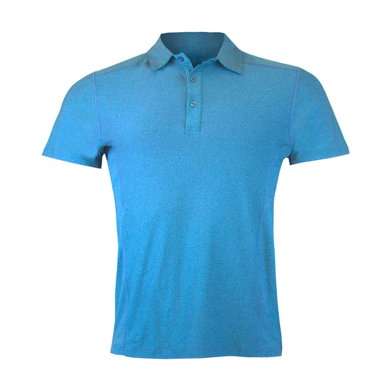 ANDESLAND OUTDOOR APPAREL - Polera Dry Fit Manga Corta Con Cuello Pale Pro Calipso Hombre