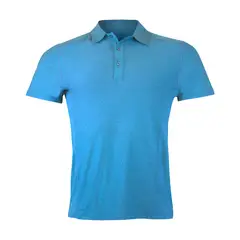 ANDESLAND OUTDOOR APPAREL - Polera Dry Fit Manga Corta Con Cuello Pale Pro Calipso Hombre